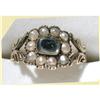 Image 1 : Georgian Ring, Pearls & Quartz Crystal #1526258