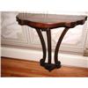 Image 1 : Wall Table Console Shelf Mahogany C.1900 #1526352