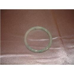 Burmese  Moon-Light  Jadeite Bangle #1526598