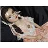 Image 1 : Antique COMPOSITION BOUDOIR BED DOLL Million $ #1526658