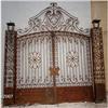 Image 1 : Wrought Iron Garden Driveway Entry Gates  #1526696