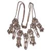 Image 1 : RARE GEORGIAN STEEL ETRUSCAN FESTOON NECKLACE #1526912