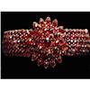 Image 1 : BOOKPIECE 1880's 400 Garnet bracelet #1526925