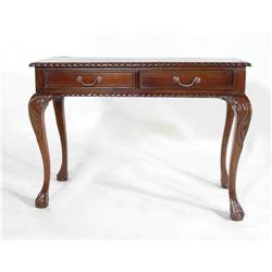 2 DR CHIPPENDALE WRITING SOFA CONSOLE TABLE #1527113