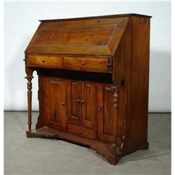 LIBRARY LAWYER FRENCH VICTORIAN SECRETARY DESK #1527115