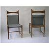 Image 1 : PAIR OF " CANTU " CHAIRS BY SERGIO RODRIGUES  #1527212