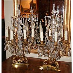 Lovely Pair of French Girandoles #1538163