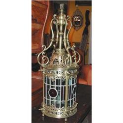 19th Century Bronze Lantern #1538173