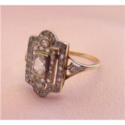 Edwardian Rose Cut Diamond Ring #1538317