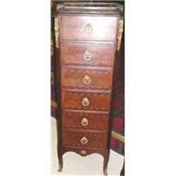 Pair Antique French Chests Stands Nightstands #1538465