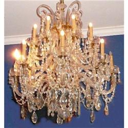 Antique French Crystal Chandelier #1538473