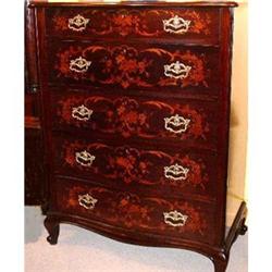 Antique French Chest of Drawers Dresser #1538499