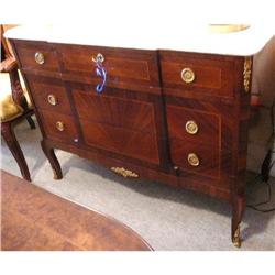 Antique French Commode Chest Server Buffet #1538510