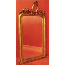 138 19th Century Giltwood French Mirror #1538649