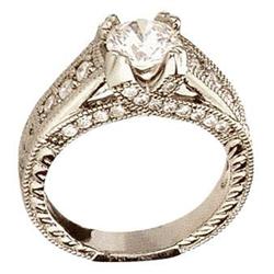 HIGH BRILLIANCE engagement ring 35 1.38 CARATS #1539006