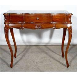 ANTIQUE FRENCH VICTORIAN CONSOLE PARLOR TABLE #1539008