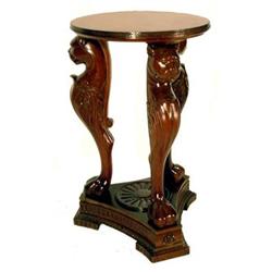 RENAISSANCE GRIFFIN ANTIQUE PARLOR TABLE #1539010