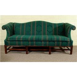 AMERICAN COLONIAL CAMEL BACK PARLOR SOFA #1539015