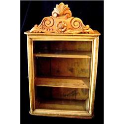 Antique Victorian Pine Cabinet #1539040