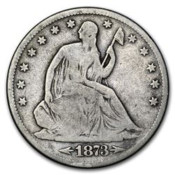 1873-S Liberty Seated Half Dollar VG