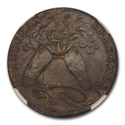 (ND) Middlesex Spence's 1/2 Penny Conder Token MS-66 NGC (BN)