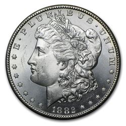 1882-CC Morgan Dollar BU