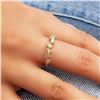 Image 3 : Natural 0.55 CTW Stackable Baguette Diamond Ring 18KT Yellow Gold