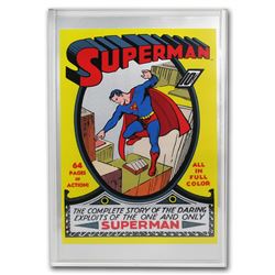 35 gram Silver DC Comics Superman #1 Foil