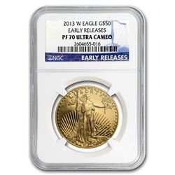 2013-W 1 oz Proof Gold American Eagle PF-70 NGC (ER)
