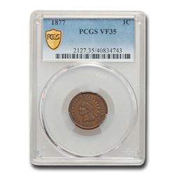 1877 Indian Head Cent VF-35 PCGS