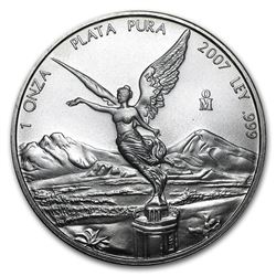 2007 Mexico 1 oz Silver Libertad BU
