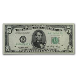 1950-A (G-Chicago) $5.00 FRN CU