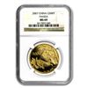 Image 1 : 2007 China 1 oz Gold Panda MS-69 NGC