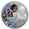 Image 1 : 2019 Niue 1 oz Silver $2 Star Wars The Rise of Skywalker: Rey