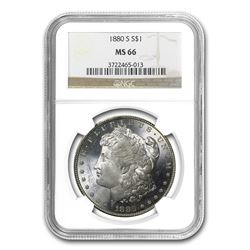 1880-S Morgan Dollar MS-66 NGC