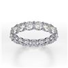 Image 3 : Natural 3.02 CTW U-Setting Round Brilliant Diamond Eternity Ring 18KT White Gold