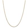 Image 2 : 14k Yellow Gold 1.8 mm Diamond Cut Cable Chain - 30 in.