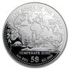 Image 1 : 2017 Samoa 1 oz Silver Climate Zones (Temperate Zone)