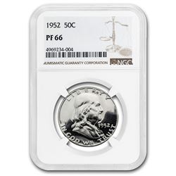 1952 Franklin Half Dollar PF-66 NGC