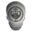 Image 2 : 2017 Palau 1/2 Kilo Silver Antique Finish Big Skull