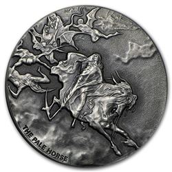 2015 2 oz Silver Coin - Biblical Series (Pale Horse)
