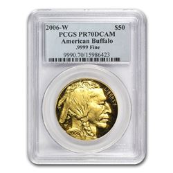 2006-W 1 oz Proof Gold Buffalo PR-70 PCGS