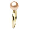 Image 2 : Pink Freshwater Pearl Solitaire Ring, 9.5-10.0mm, 14K Gold