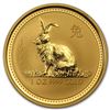 Image 1 : 1999 Australia 1 oz Gold Lunar Rabbit BU (Series I)