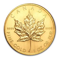 2003 Canada 1 oz Gold Maple Leaf BU