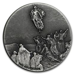 2018 2 oz Silver Coin - Biblical Series (Ascension of Christ)