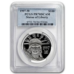 1997-W 1 oz Proof Platinum American Eagle PR-70 PCGS