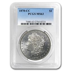 1878-CC Morgan Dollar MS-63 PCGS