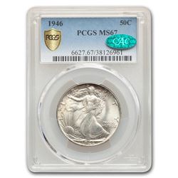 1946 Walking Liberty Half Dollar MS-67 PCGS CAC