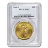 Image 1 : 1911-D $20 Saint-Gaudens Gold Double Eagle MS-63 PCGS